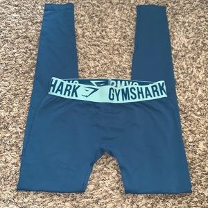 Gymshark Fit Leggings - Teal Blue